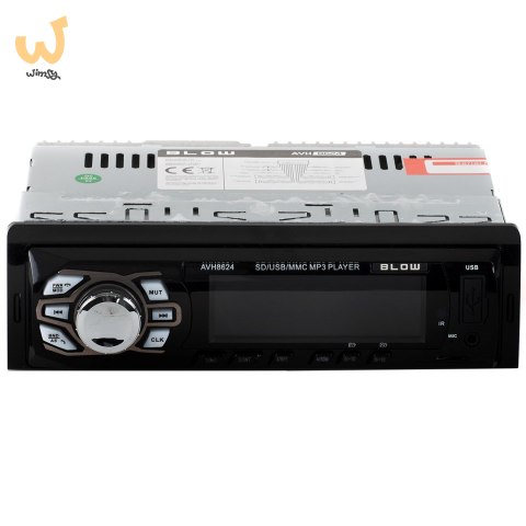 Radioodtwarzacz BLOW AVH-8624 AVH-8624 (Bluetooth, USB + AUX + karty SD) Radioodtwarzacz BLOW AVH-8624 AVH-8624 (Bluetooth, USB + AUX + karty SD)