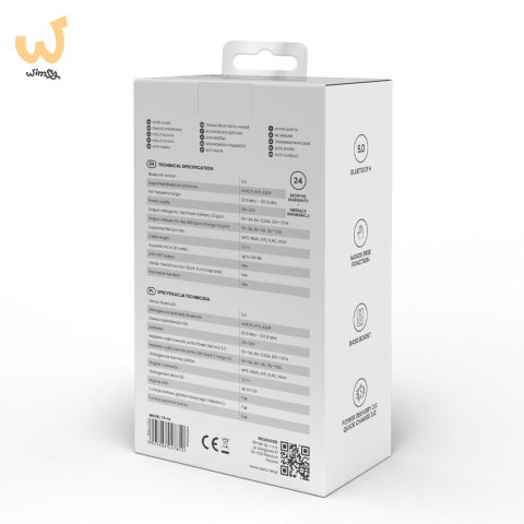 SAVIO TR-14 TRANSMITER SAMOCHODOWY FM Z BLUETOOTH I ŁADOWARKĄ,QUICK CHARGE 3.0 I POWER DELIVERY, RED. SZUMÓW SAVIO TR-14 TRANSMITER SAMOCHODOWY FM Z BLUETOOTH I ŁADOWARKĄ,QUICK CHARGE 3.0 I POWER DELIVERY, RED. SZUMÓW
