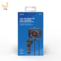 SAVIO TR-14 TRANSMITER SAMOCHODOWY FM Z BLUETOOTH I ŁADOWARKĄ,QUICK CHARGE 3.0 I POWER DELIVERY, RED. SZUMÓW