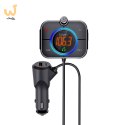SAVIO TR-14 TRANSMITER SAMOCHODOWY FM Z BLUETOOTH I ŁADOWARKĄ,QUICK CHARGE 3.0 I POWER DELIVERY, RED. SZUMÓW
