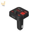 SAVIO TR-15 TRANSMITER FM Z WYŚWIETLACZEM, BLUETOOTH I ŁADOWARKĄ PD USB-C USB-A QUICK CHARGE, BASS BOOST