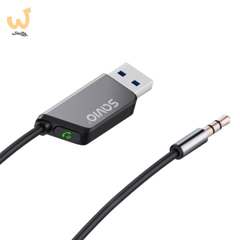 SAVIO TRANSMITER AUX, USB, BLUETOOTH 5.3, FUNKCJA ZESTAWU GŁOŚNOMÓWIĄCEGO, TR-16 SAVIO TRANSMITER AUX, USB, BLUETOOTH 5.3, FUNKCJA ZESTAWU GŁOŚNOMÓWIĄCEGO, TR-16