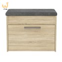 Szafka na buty ze schowkiem PARMA MINI 60x35xH49 sonoma