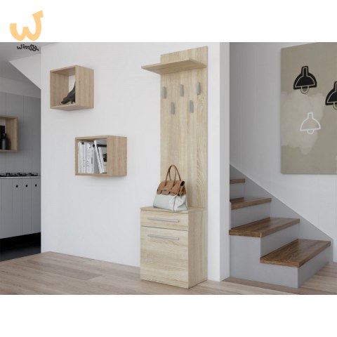 WIESZAK SZAFKA NA BUTY DUO DĄB SONOMA WIESZAK SZAFKA NA BUTY DUO DĄB SONOMA