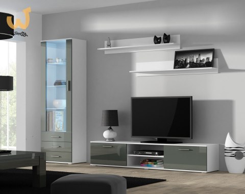 Zestaw SOHO 1 (RTV180 + Wit S1 + Półki) BI/SZ POŁ Zestaw SOHO 1 (RTV180 + Wit S1 + Półki) BI/SZ POŁ