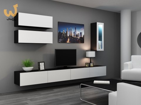 Zestaw VIGO 12 czarny/biały połysk Zestaw VIGO 12 czarny/biały połysk