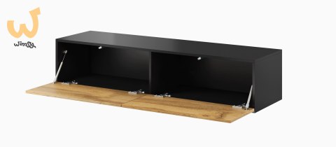Zestaw VIGO 13 (2xRTV140+3xWIT90) czarny/dąb wotan Zestaw VIGO 13 (2xRTV140+3xWIT90) czarny/dąb wotan