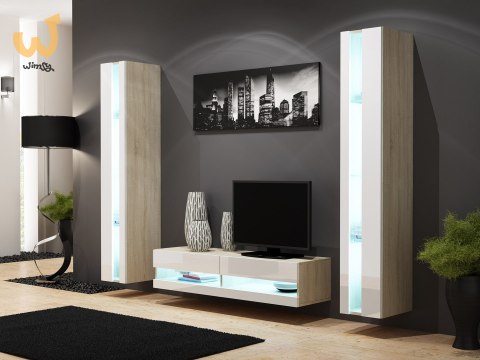 Zestaw VIGO NEW 12 sonoma/biały połysk Zestaw VIGO NEW 12 sonoma/biały połysk