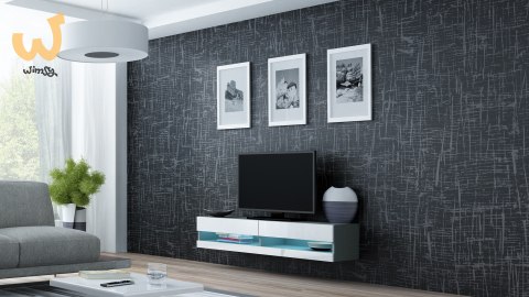 Zestaw VIGO NEW 12 szary/biały połysk Zestaw VIGO NEW 12 szary/biały połysk