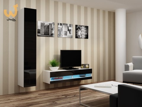 Zestaw VIGO NEW 13 biały/czarny połysk Zestaw VIGO NEW 13 biały/czarny połysk
