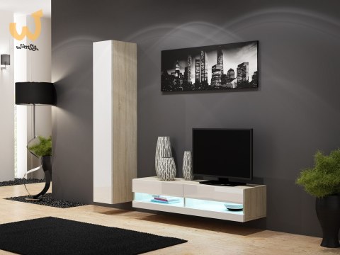 Zestaw VIGO NEW 13 sonoma/biały połysk Zestaw VIGO NEW 13 sonoma/biały połysk