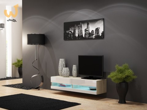 Zestaw VIGO NEW 13 sonoma/biały połysk Zestaw VIGO NEW 13 sonoma/biały połysk