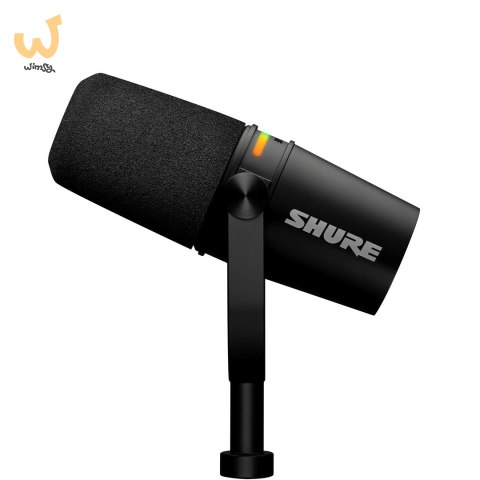 Shure MV7+-K - Mikrofon lektorski/wokalny ze złączem XLR/USB-C Czarny Shure MV7+-K - Mikrofon lektorski/wokalny ze złączem XLR/USB-C Czarny