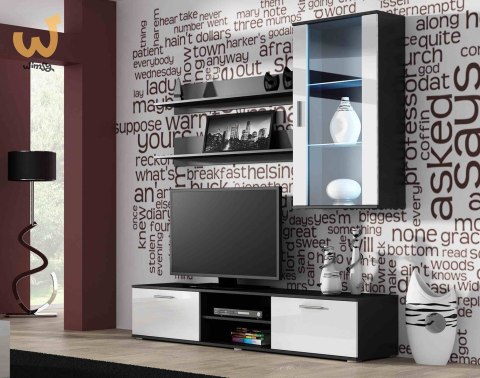 Zestaw SOHO 5 (RTV180 + Wit.Wisz + Półki) CZ/BI POŁ Zestaw SOHO 5 (RTV180 + Wit.Wisz + Półki) CZ/BI POŁ