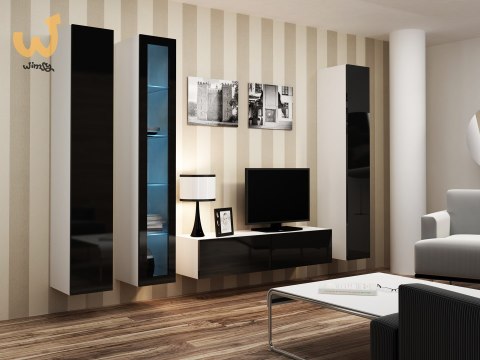 Zestaw VIGO 15 biały/czarny połysk Zestaw VIGO 15 biały/czarny połysk