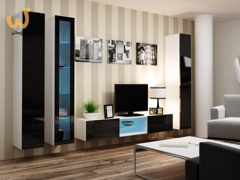 Zestaw VIGO 17 biały/czarny połysk Zestaw VIGO 17 biały/czarny połysk
