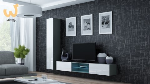 Zestaw VIGO 21 szary/biały połysk Zestaw VIGO 21 szary/biały połysk