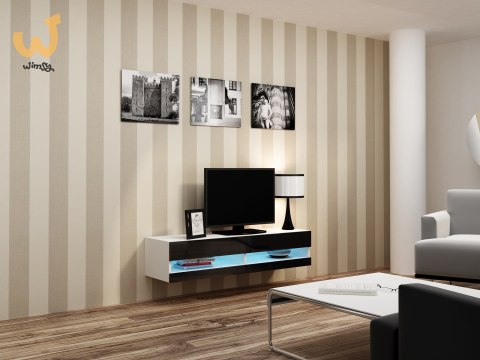 Zestaw VIGO NEW 11 biały/czarny połysk Zestaw VIGO NEW 11 biały/czarny połysk