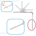 Barierka osłona ochronna do łóżka otwierana 90cm owieczka