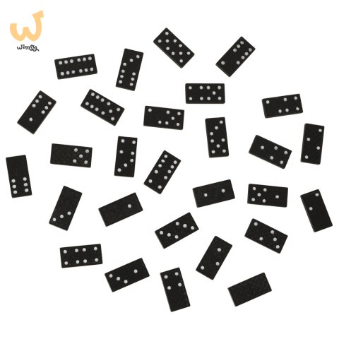 Domino drewniane klocki gra rodzinna + pudełko Domino drewniane klocki gra rodzinna + pudełko