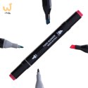 Markery dwustronne mazaki alkoholowe w etui 48 + podstawka