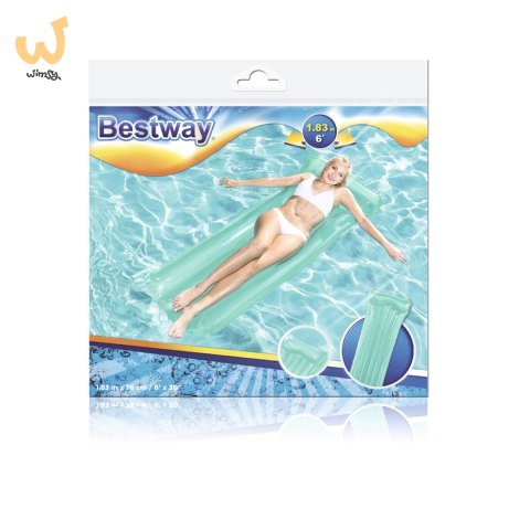 Materac dmuchany plażowy BESTWAY 44013 turkusowy Materac dmuchany plażowy BESTWAY 44013 turkusowy