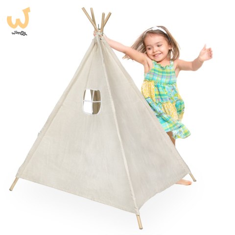Namiot domek indiański dla dzieci Tipi Wigwam 135cm Namiot domek indiański dla dzieci Tipi Wigwam 135cm