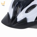 RALLEX Kask rowerowy damski męski regulowany 58-61