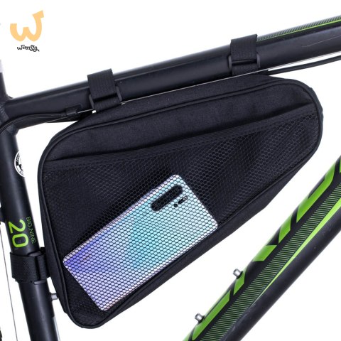 RALLEX Sakwa rowerowa trójkątna saszetka pod ramę na rower RALLEX Sakwa rowerowa trójkątna saszetka pod ramę na rower