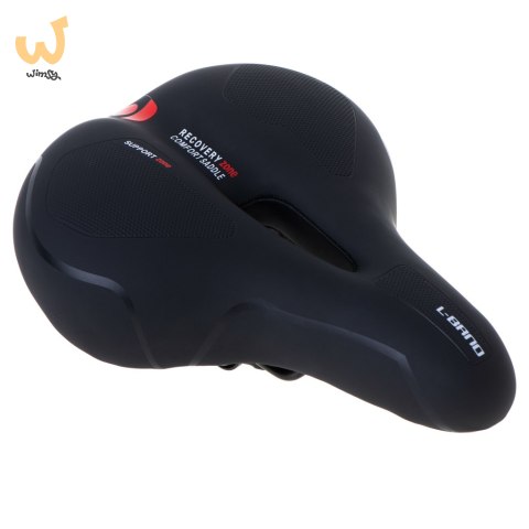 RALLEX Siodełko rowerowe sportowe wygodne pianka elastyczna lampka LED RALLEX Siodełko rowerowe sportowe wygodne pianka elastyczna lampka LED