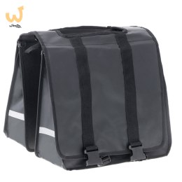 RALLEX Torba sakwa rowerowa podwójna dwukomorowa boczna na rower bagażnik 35L