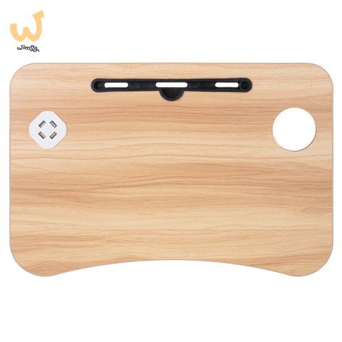 Stolik pod laptopa składany do łóżka podstawka śniadaniowa USB Stolik pod laptopa składany do łóżka podstawka śniadaniowa USB