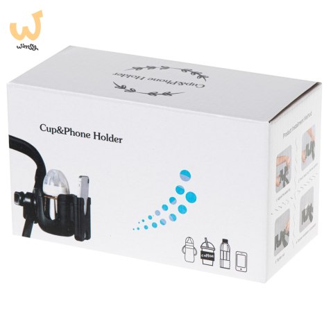 Uchwyt na butelkę kubek telefon do wózka na rower Uchwyt na butelkę kubek telefon do wózka na rower