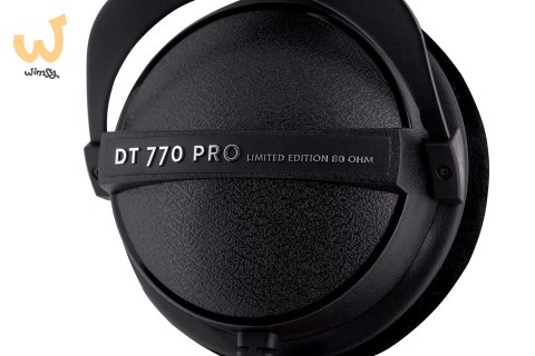 Beyerdynamic DT 770 PRO 80 OHM BLACK LIMITED EDITION - Słuchawki studyjne zamknięte Beyerdynamic DT 770 PRO 80 OHM BLACK LIMITED EDITION - Słuchawki studyjne zamknięte
