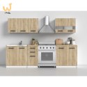 KUCHNIA SET 2M BIAŁY MAT/ SONOMA
