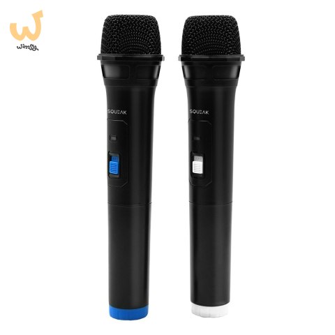 SQUEAK ZESTAW MIKROFONÓW DO KARAOKE VOCALDUO 2,4G SQ1007 SQUEAK ZESTAW MIKROFONÓW DO KARAOKE VOCALDUO 2,4G SQ1007