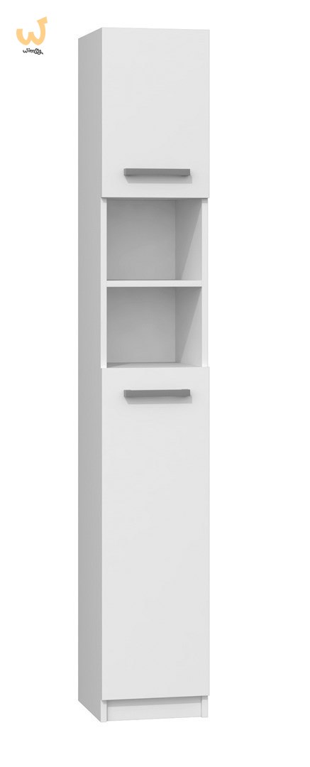 SZAFKA ŁAZIENKOWA MARBELA 32CM REGAŁ SŁUPEK BIAŁY SZAFKA ŁAZIENKOWA MARBELA 32CM REGAŁ SŁUPEK BIAŁY