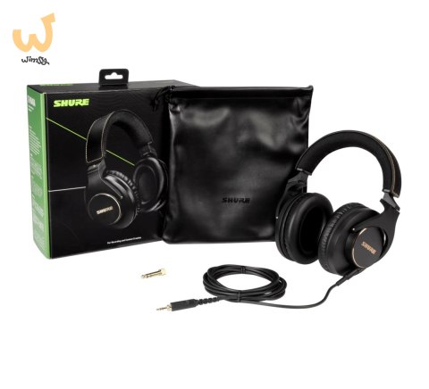 Shure SRH840A-EFS - Profesjonalne słuchawki nauszne, zamknięte do odsłuchu studyjnego Shure SRH840A-EFS - Profesjonalne słuchawki nauszne, zamknięte do odsłuchu studyjnego
