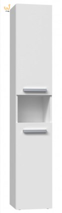 Szafka łazienkowa NEL I 31x30xH174 biel mat