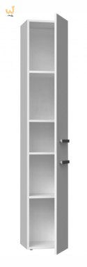 Szafka łazienkowa NEL II 31x30xH174 biel mat
