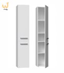 Szafka łazienkowa NEL II 31x30xH174 biel mat