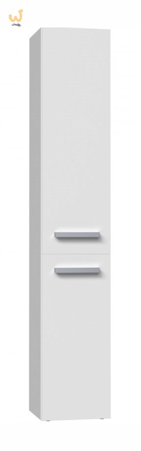 Szafka łazienkowa NEL IV 31x30xH174 biel mat