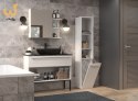 Szafka łazienkowa NEL IV 31x30xH174 biel mat