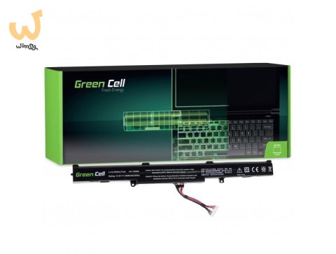 GREEN CELL BATERIA AS77 DO ASUS A41-X550E 2200 MAH 14.4V GREEN CELL BATERIA AS77 DO ASUS A41-X550E 2200 MAH 14.4V