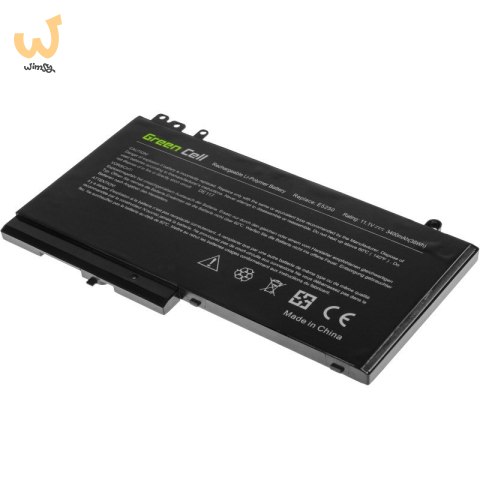 GREEN CELL BATERIA DE117 RYXXH DO DELL LATITUDE 12 5250 E5250 14 E5450 15 E5550 11 3150 3160 2900MAH 10.8V/11.1V GREEN CELL BATERIA DE117 RYXXH DO DELL LATITUDE 12 5250 E5250 14 E5450 15 E5550 11 3150 3160 2900MAH 10.8V/11.1V