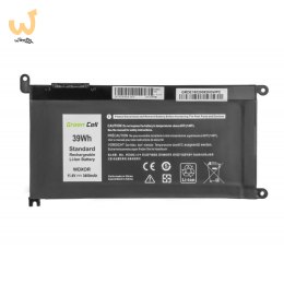 GREEN CELL BATERIA DE150 WDX0R WDXOR DO DELL INSPIRON 13 5378 5379 14 5482 15 5568 5578 5579 7560 7570 17 5770 3400MAH 11.4V