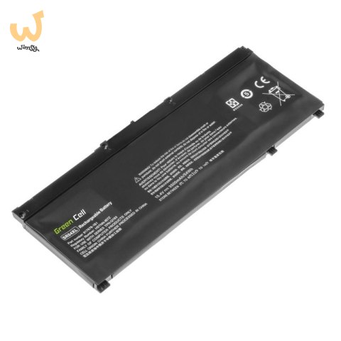 GREEN CELL BATERIA HP187 SR04XL DO OMEN 15-CE 15-DC 17-CB PAVILION POWER 15-CB 3500MAH 15.4V GREEN CELL BATERIA HP187 SR04XL DO OMEN 15-CE 15-DC 17-CB PAVILION POWER 15-CB 3500MAH 15.4V