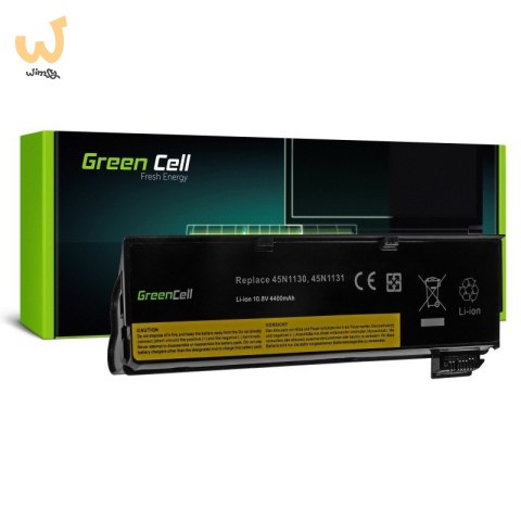 GREEN CELL BATERIA LE57V2 121500214 DO LENOVO THINKPAD T440 T450 T460 T550 T560 W550S X240 X260 L450 L470 4400MAH 10.8V GREEN CELL BATERIA LE57V2 121500214 DO LENOVO THINKPAD T440 T450 T460 T550 T560 W550S X240 X260 L450 L470 4400MAH 10.8V