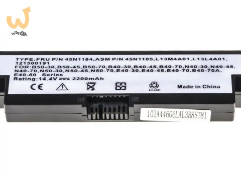 GREEN CELL BATERIA LE69 DO LENOVO L13L4A01 2200 MAH 14.4V GREEN CELL BATERIA LE69 DO LENOVO L13L4A01 2200 MAH 14.4V
