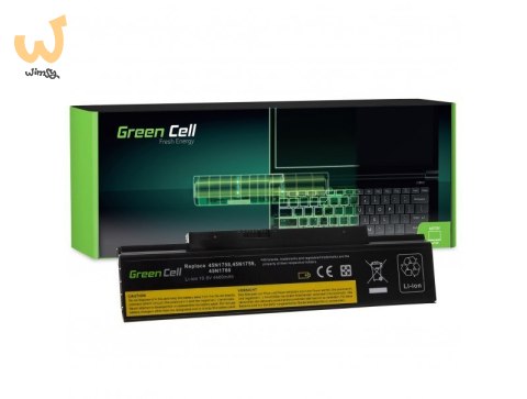GREEN CELL BATERIA LE80 45N1758 45N1760 DO LENOVO THINKPAD E550 E555 E560 E565 4400MAH 10.8/11.1V GREEN CELL BATERIA LE80 45N1758 45N1760 DO LENOVO THINKPAD E550 E555 E560 E565 4400MAH 10.8/11.1V